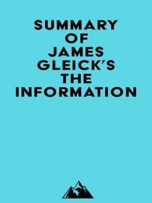 cover image of Summary of James Gleick's the Information